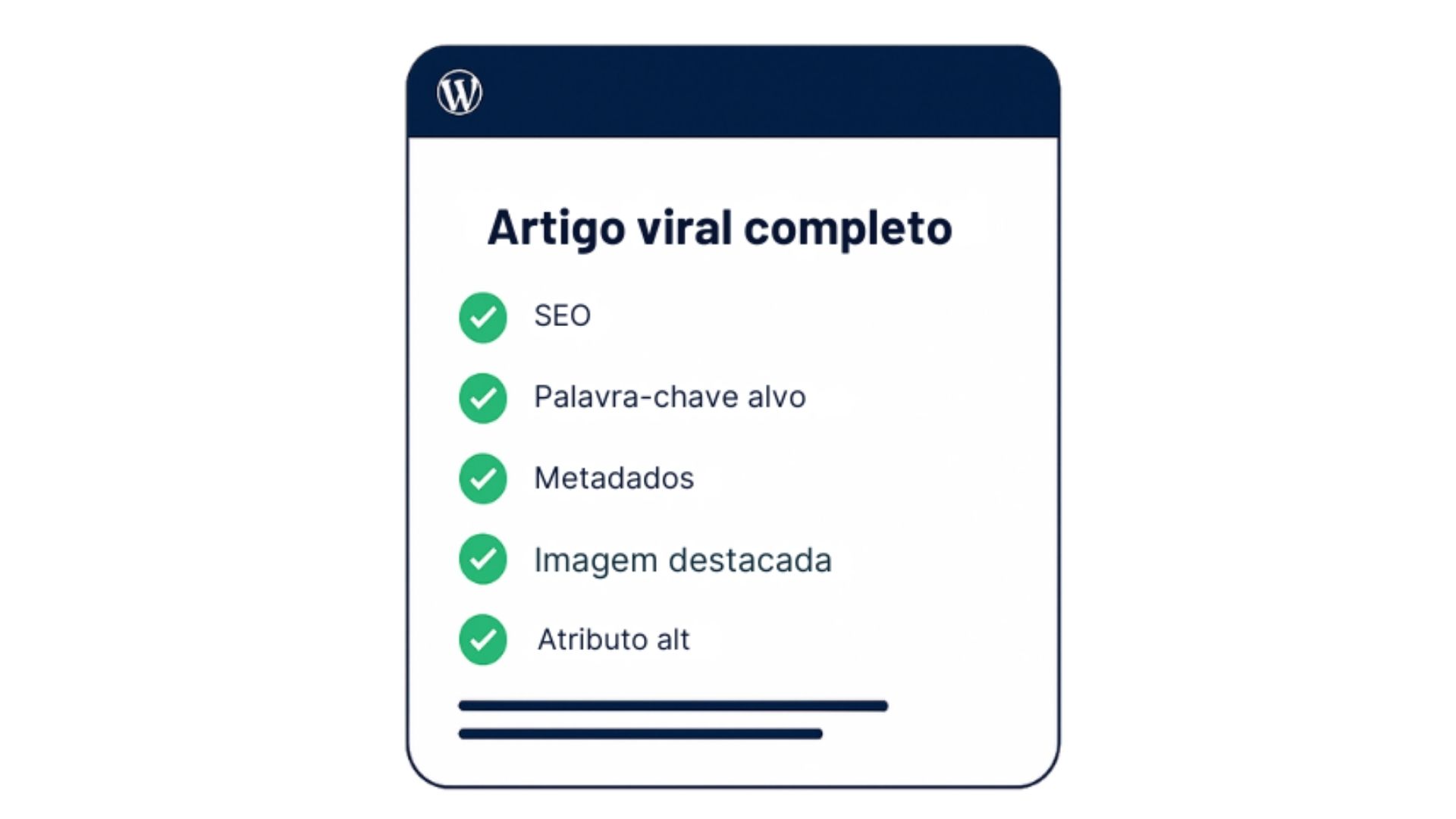 Dados SEO automáticos